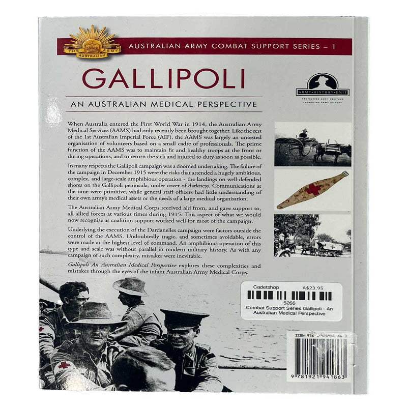 Load image into Gallery viewer, Combat Support Series Gallipoli - An Australian Medical Perspective - Cadetshop
