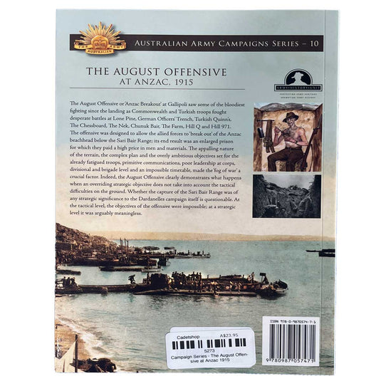 Campaign Series - The August Offensive at Anzac 1915 - Cadetshop