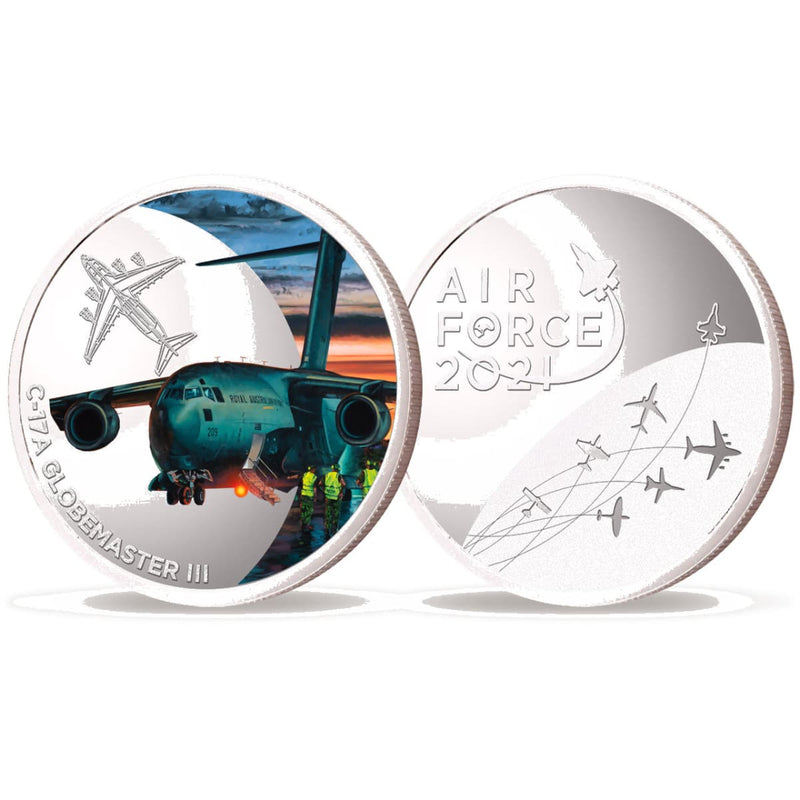 Load image into Gallery viewer, Air Force 100 Limited Edition Medallion - C-17A Globemaster III - Cadetshop
