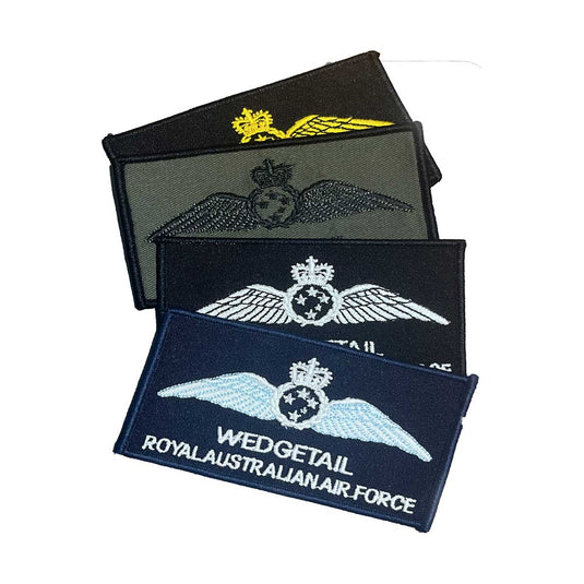 Custom Name Tag Mission Air Crew Air Force Brevet Wings - Cadetshop