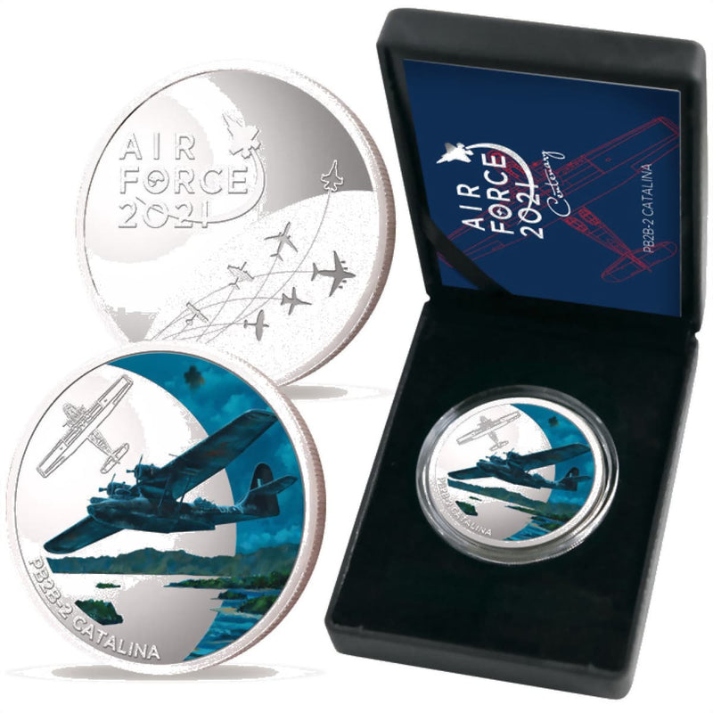 Load image into Gallery viewer, Air Force 100 Limited Edition Medallion - Catalina - Cadetshop

