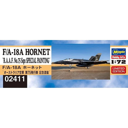 RAAF F/A-18A Hornet Injection Plastic Model 1:72 Scale - Cadetshop