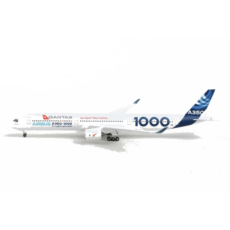 Load image into Gallery viewer, QANTAS A350-1000 Die Cast Model 1:500 Scale &quot;Project Sunrise&quot; - Cadetshop
