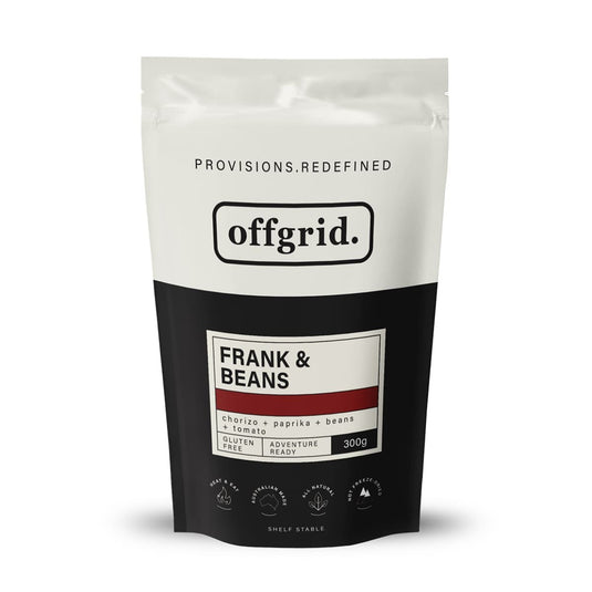 Rations Meal Ready to Eat Single Serve MRE Offgrid Frank and Beans - Cadetshop