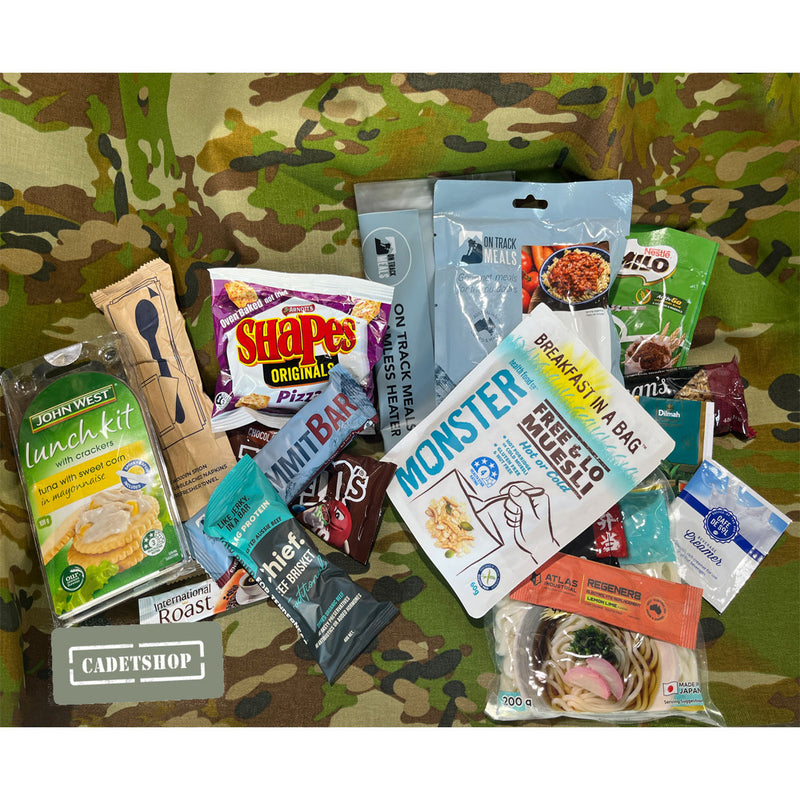 Load image into Gallery viewer, On Track Ration Pack - Spicy Mexican Beans- Military Army 24hr Ration Pack MRE - Cadetshop
