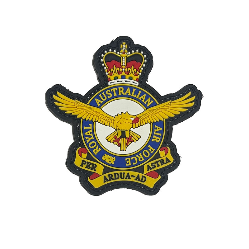 Load image into Gallery viewer, RAAF PVC Patch Royal Australian Air Force 80mm - Cadetshop
