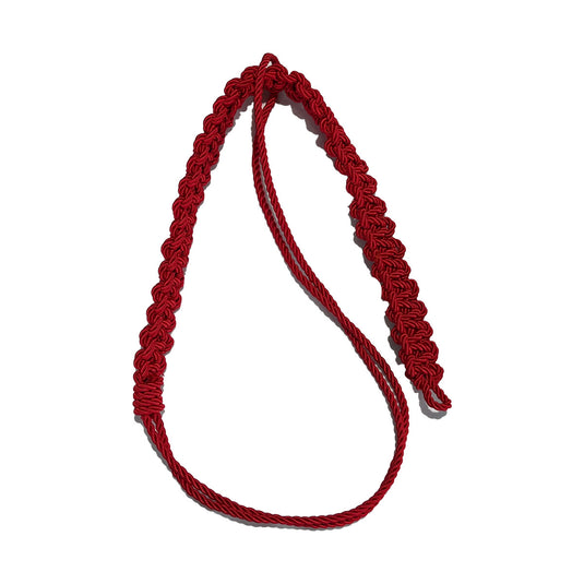 Red Scarlet Braided Military Lanyard - Cadetshop