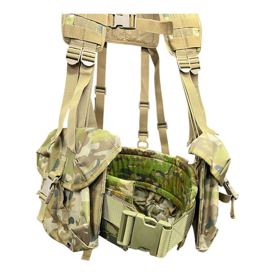 Webbing Set AMC Military Load Bearing Carry System L/XL - Cadetshop