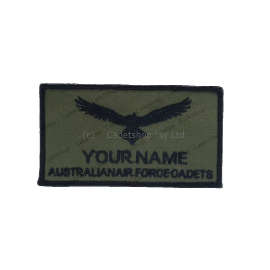 Custom Name Tag AAFC Flying Jacket Pilot Wedgetail Brevet - Cadetshop