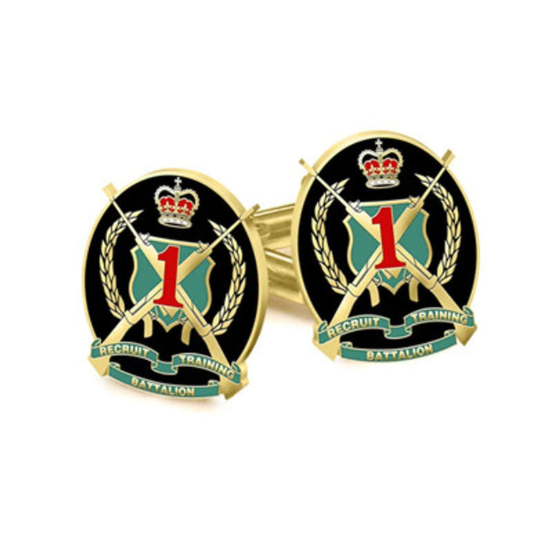 Load image into Gallery viewer, 1st Recruit Training Battalion Cuff Links - Cadetshop
