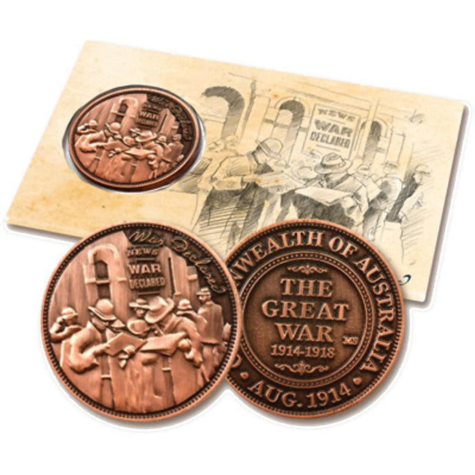 War Declared Penny In Blister Pack - Cadetshop