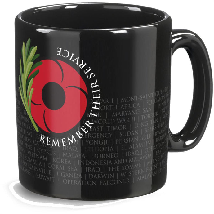Remember Their Service Coffee Mug - Cadetshop