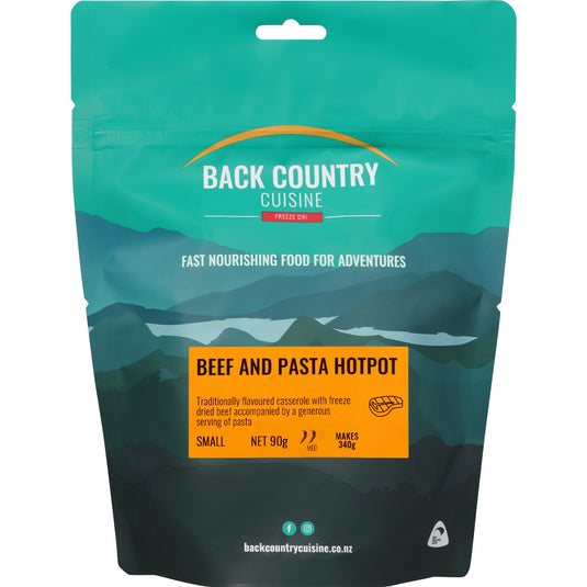 Back Country Freeze Dried Camp Rations Meal - Beef and Pasta Hotpot - Cadetshop