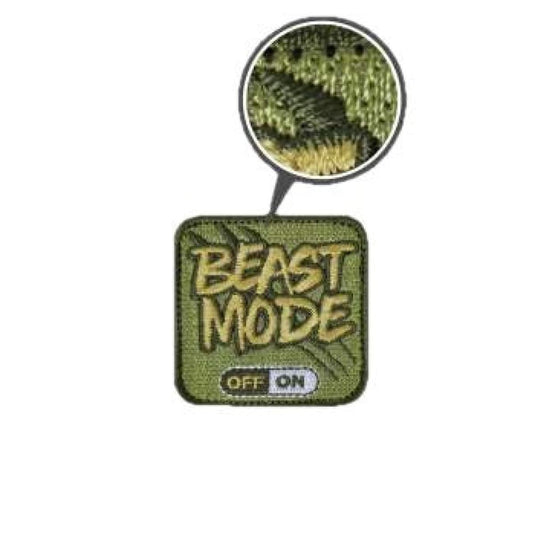 Morale Patch Beast Mode Patch With Hook Back - Cadetshop