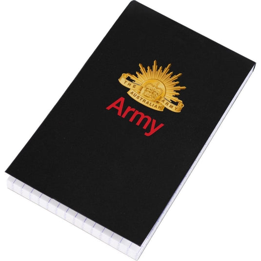 Notebook Australian Army Black - Cadetshop