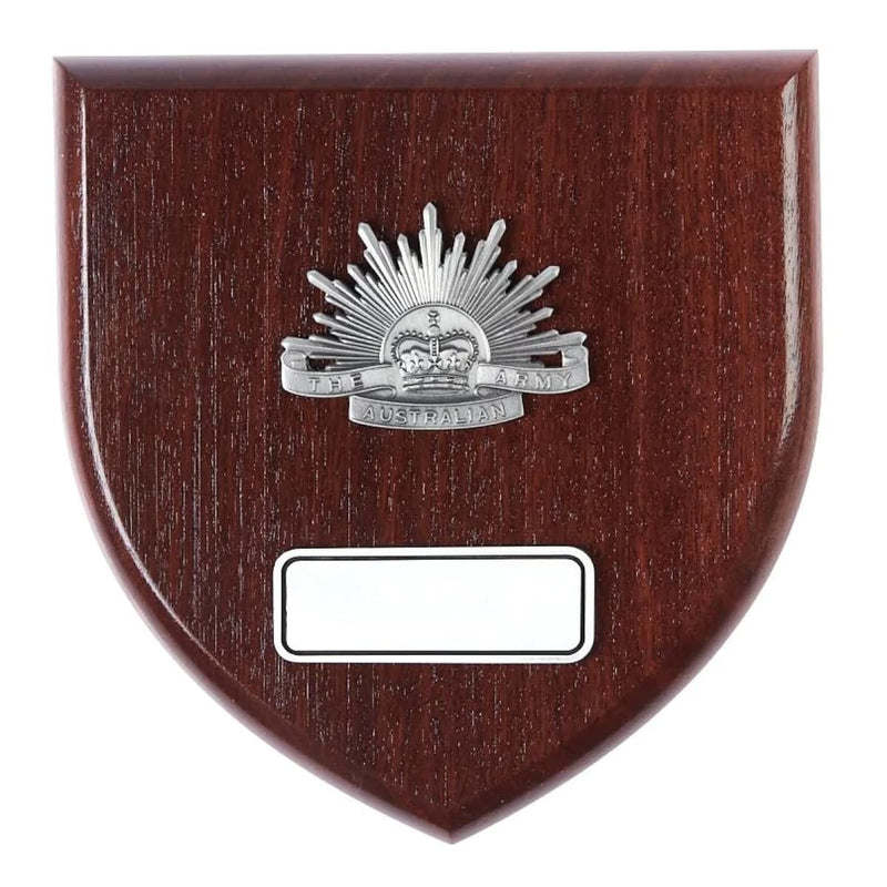 Load image into Gallery viewer, Presentation Plaque Australian Army  Large Pewter - Cadetshop
