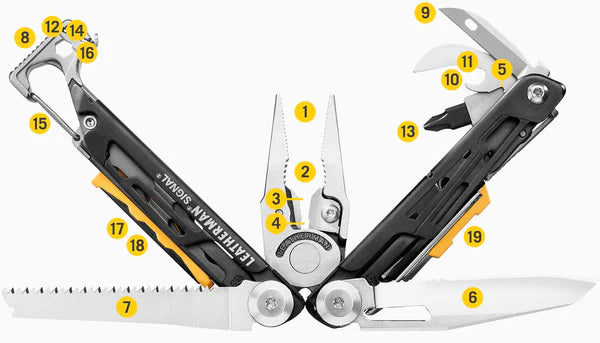 Load image into Gallery viewer, Leatherman Multi-Tool Signal 19 Tools - Cadetshop
