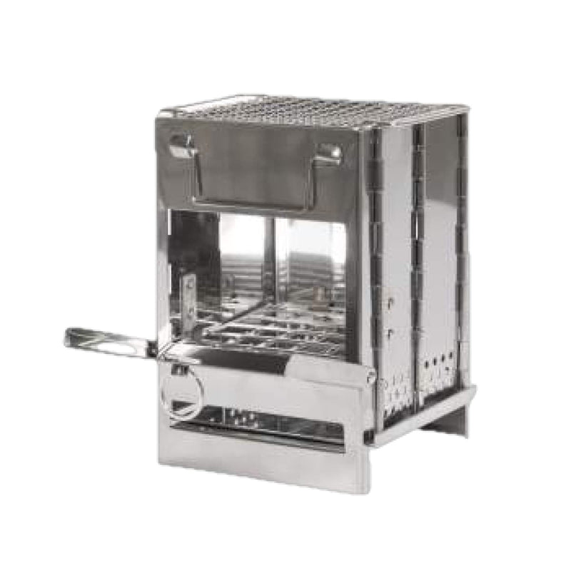 Load image into Gallery viewer, Stainless Steel Folding Camp Stove - Cadetshop
