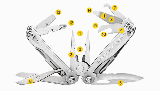Leatherman Multi-Tool Wingman 14 Tools - Cadetshop