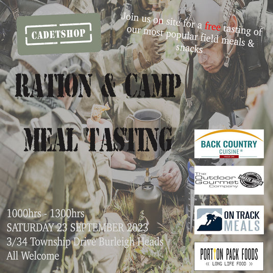 MRE Camp Meals and Army Rations Review