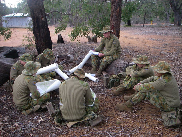 Camping Military Cadets ADFC Bivouac