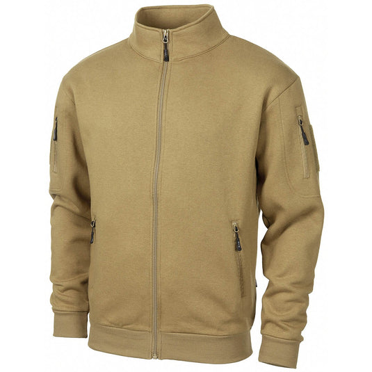 Tactical SweatJacket Coyote Tan