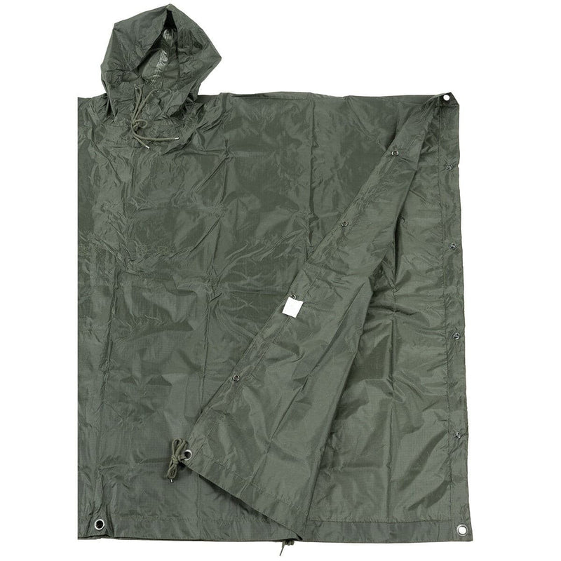 Load image into Gallery viewer, Poncho Rip-Stop Military Olive Drab - Cadetshop
