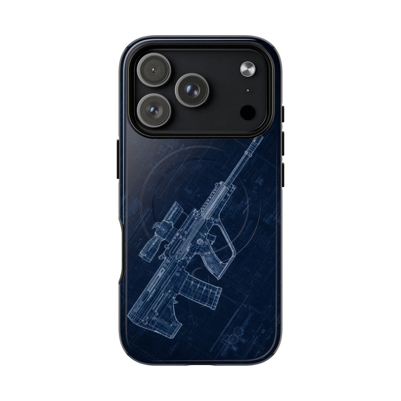 Load image into Gallery viewer, F88 Blue Print Phone Case Army Collection - Cadetshop
