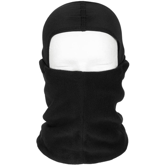 Neck Gaiter Fleece Black - Cadetshop