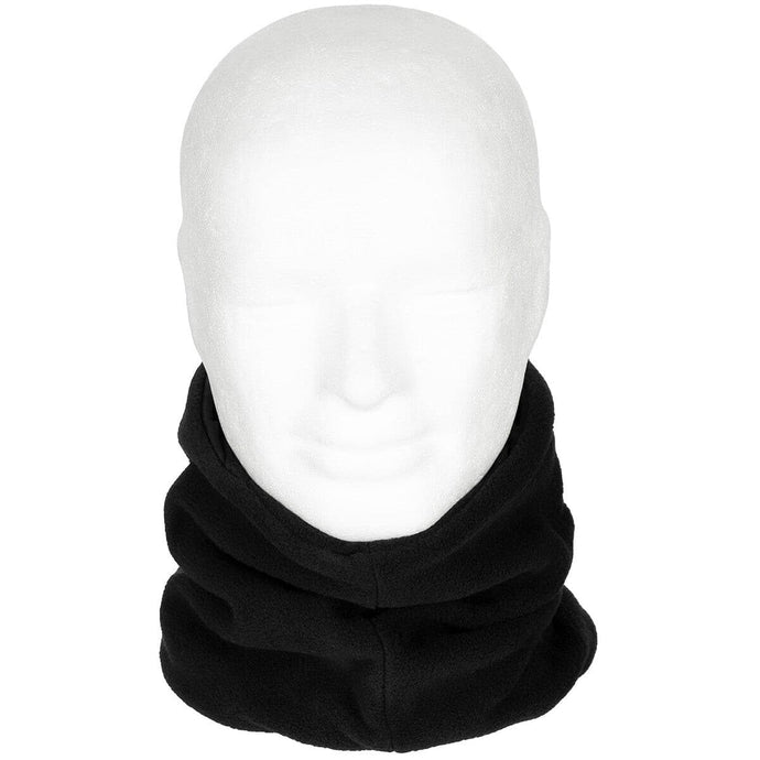 Neck Gaiter Fleece Black - Cadetshop