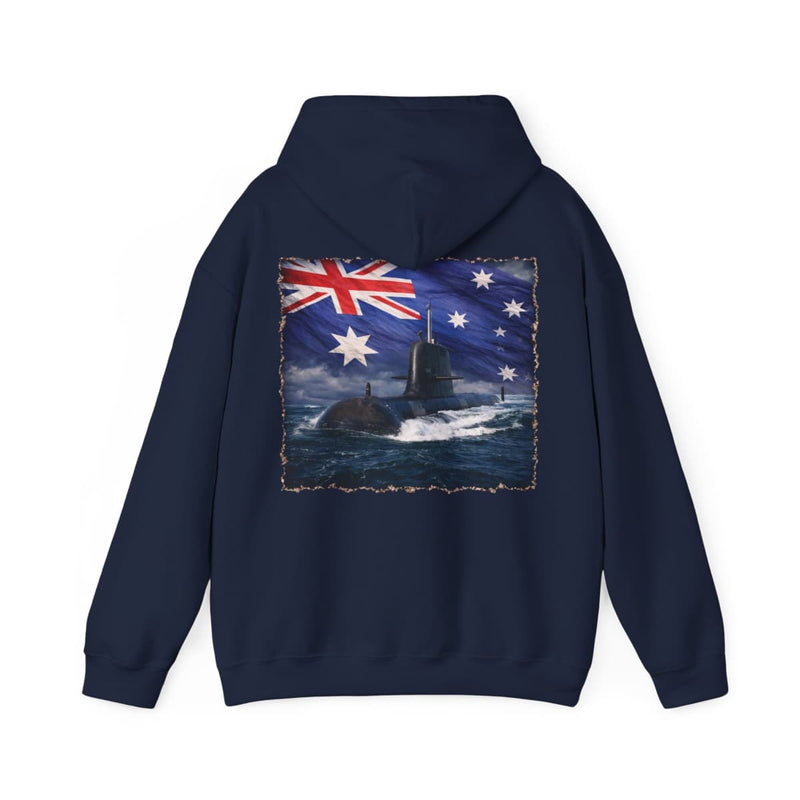 Load image into Gallery viewer, Submarine Hoodie Jumper Navy Collection
