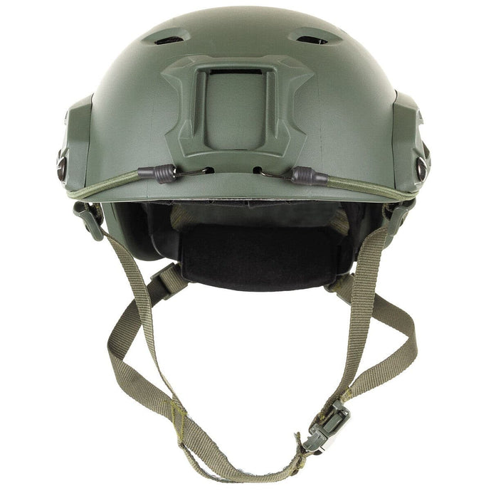 Helmet US FAST Paratroopers ABS Plastic OD Green - Cadetshop