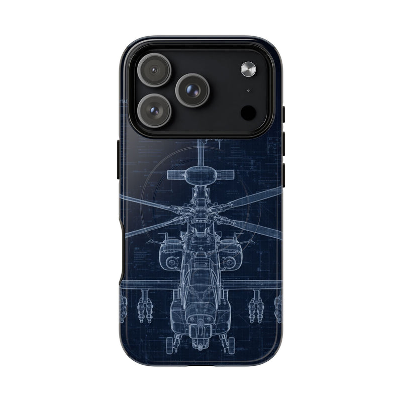 Load image into Gallery viewer, Apache Blue Print Phone Case Army Collection - Cadetshop
