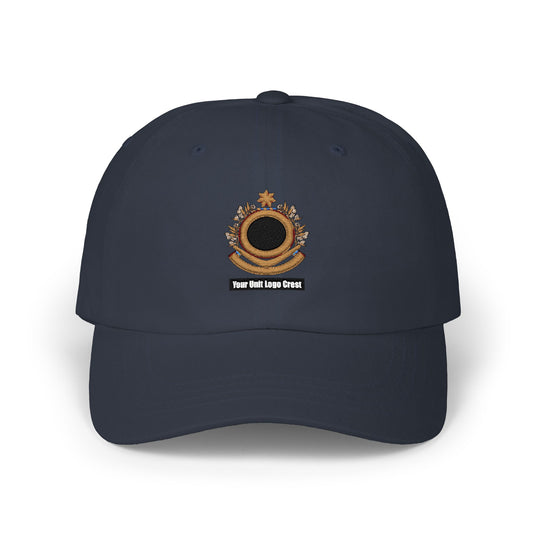 Embroidered Casual Cap Custom Unit Logo Crest