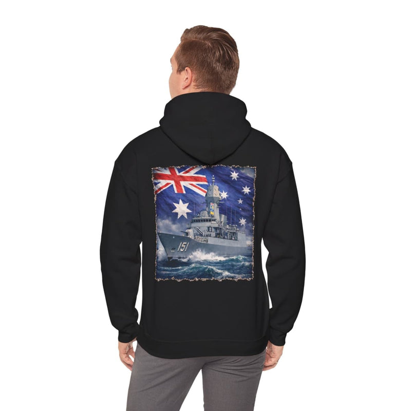 Load image into Gallery viewer, Frigate Hoodie Jumper Navy Collection
