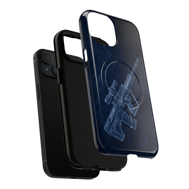 Load image into Gallery viewer, F88 Blue Print Phone Case Army Collection - Cadetshop
