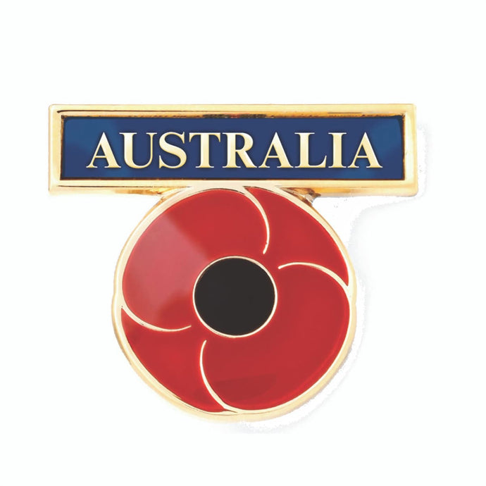 Australia Bar with Poppy Badge - Cadetshop
