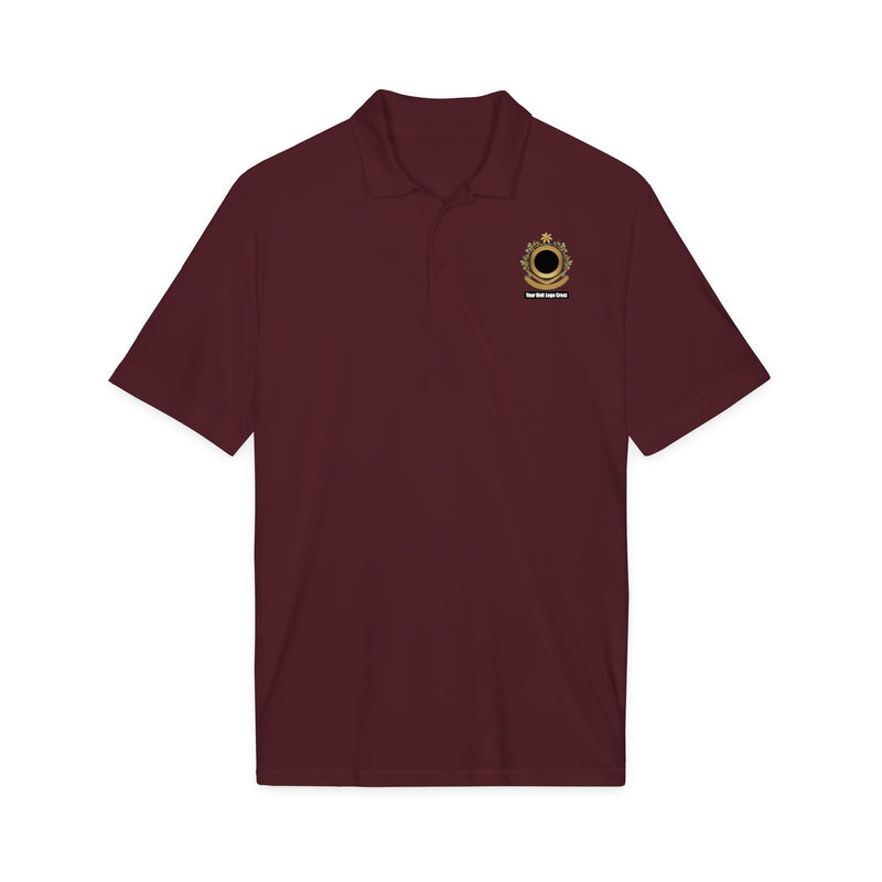 Load image into Gallery viewer, Lightweight Polo Shirt Custom Unit Logo Crest
