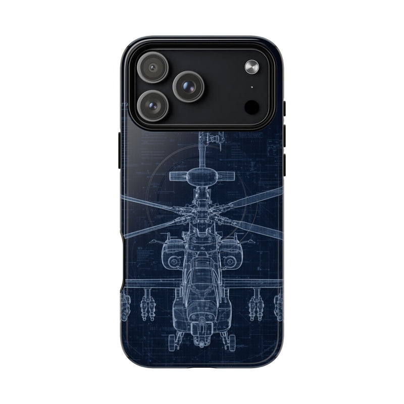 Load image into Gallery viewer, Apache Blue Print Phone Case Army Collection - Cadetshop
