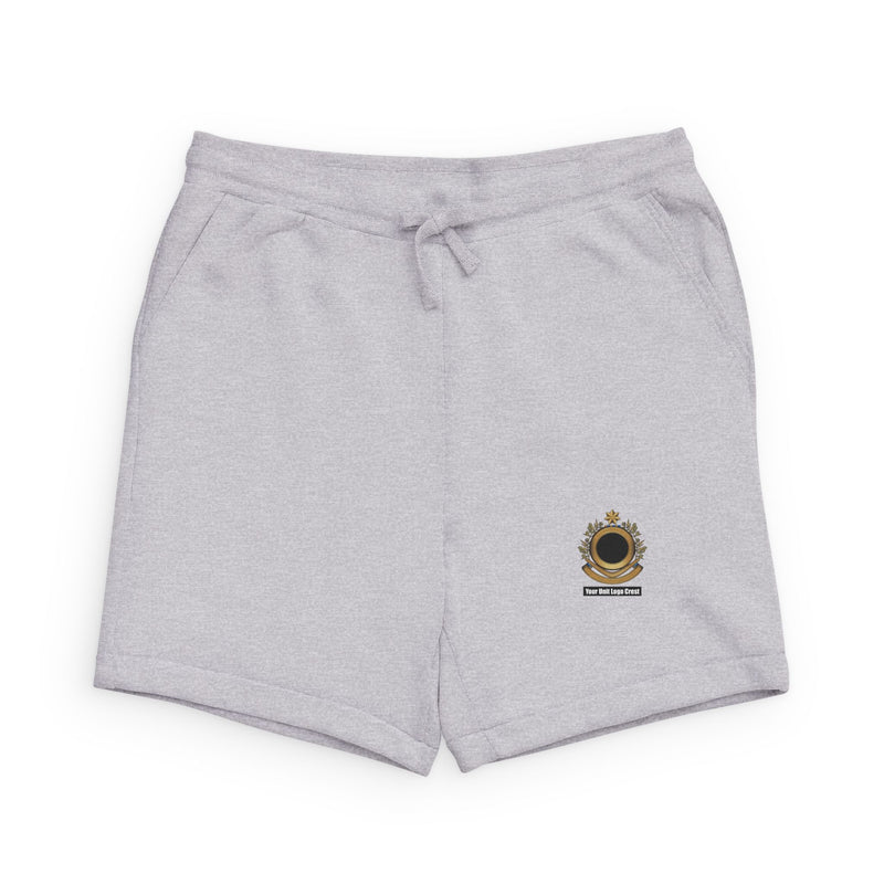 Load image into Gallery viewer, Fleece Sweatshort Custom Logo Crest
