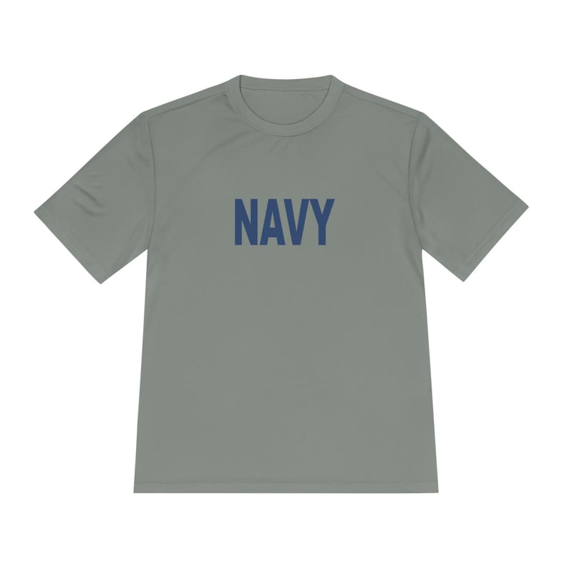 Load image into Gallery viewer, Navy Sports Unisex Moisture Wicking Tee - Cadetshop
