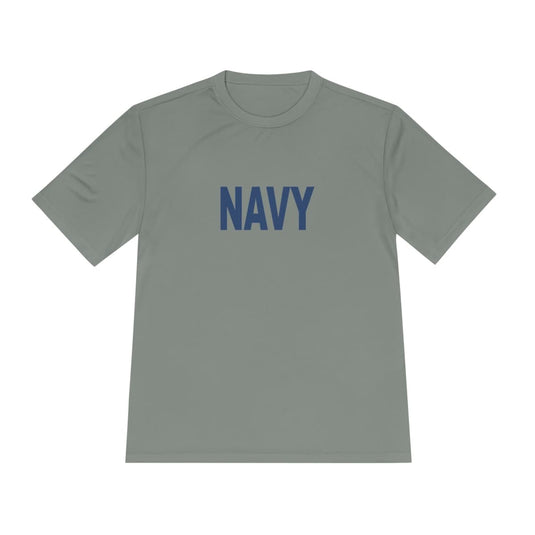 Navy Sports Unisex Moisture Wicking Tee - Cadetshop