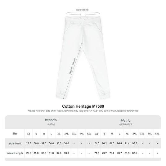 Fleece Sweatpants Embroidered Custom Unit Logo Crest