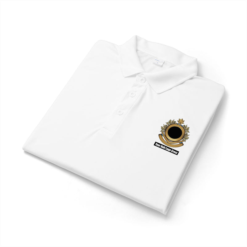 Load image into Gallery viewer, Lightweight Polo Shirt Custom Unit Logo Crest

