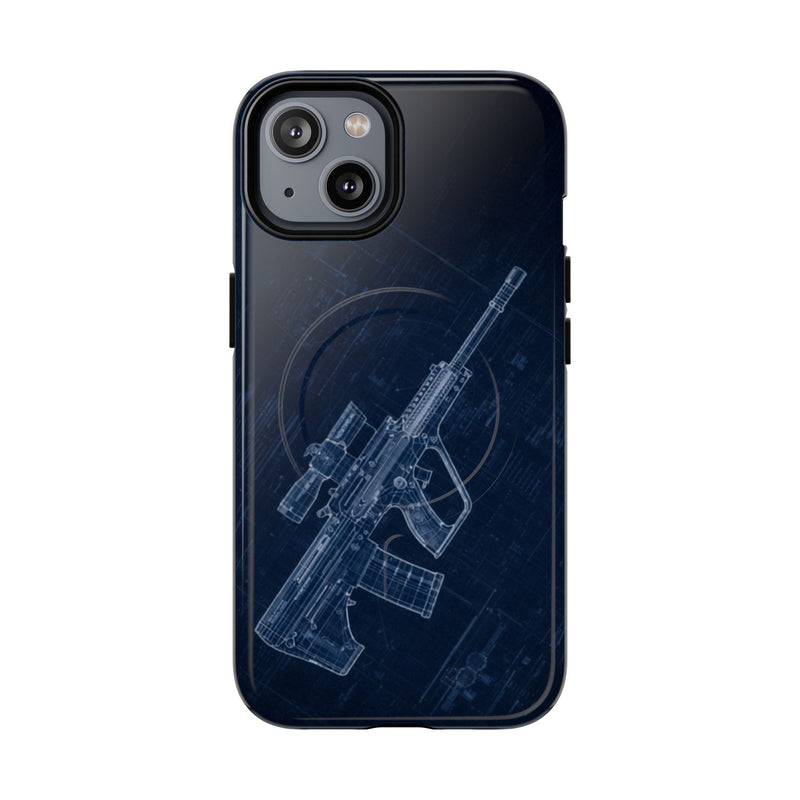 Load image into Gallery viewer, F88 Blue Print Phone Case Army Collection - Cadetshop
