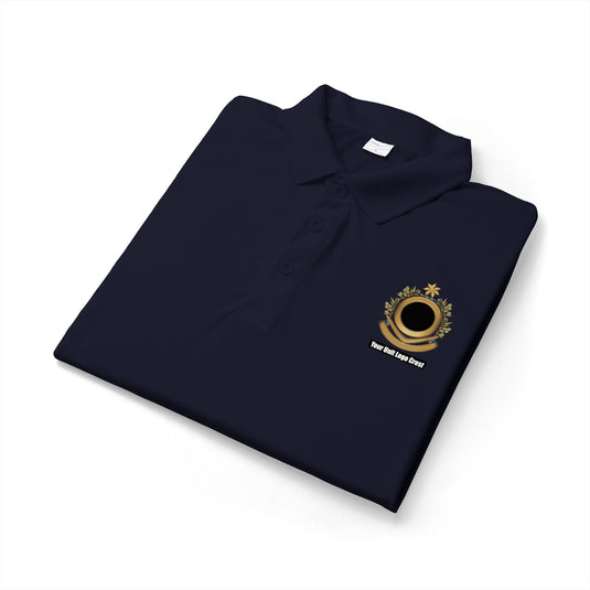 Lightweight Polo Shirt Custom Unit Logo Crest