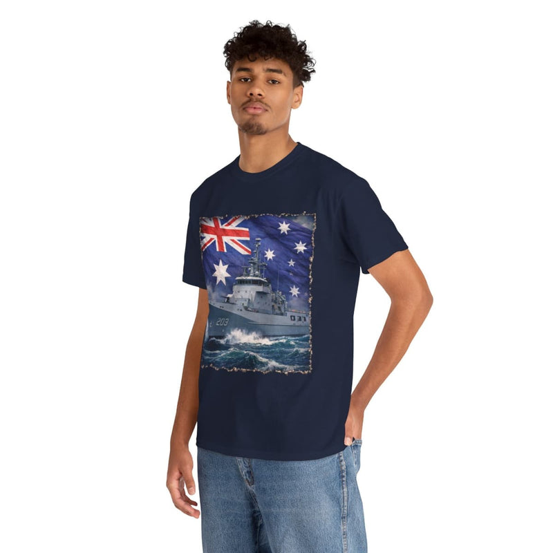 Load image into Gallery viewer, Navy Patrol Boat T-Shirt Navy Collection
