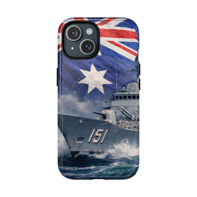 Load image into Gallery viewer, Frigate Phone Case Navy Collection
