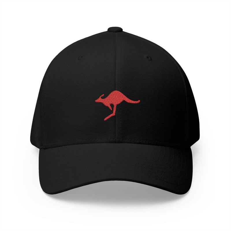 Load image into Gallery viewer, Embroidered Kangaroo Australian Military Flexfit Baseball Cap
