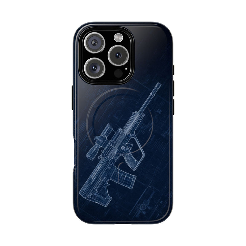 Load image into Gallery viewer, F88 Blue Print Phone Case Army Collection - Cadetshop
